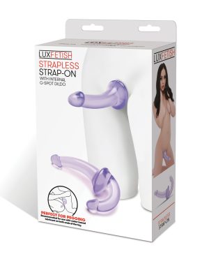 Lux Fetish Strapless Strap On – Purple by Lux product image