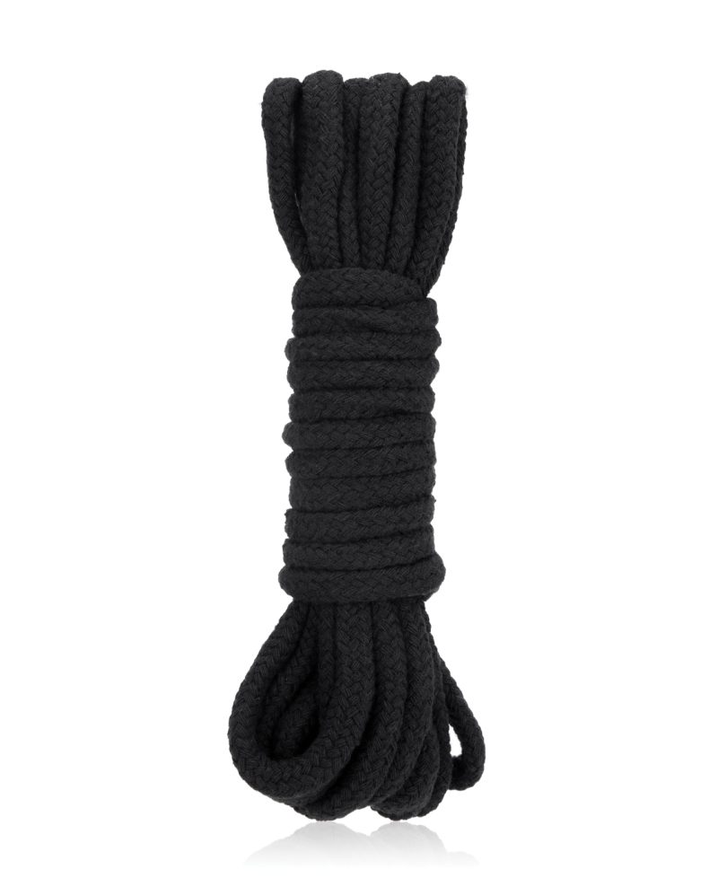 Lux Fetish Bondage Rope - 5m/16 ft Black