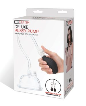 Lux Fetish Deluxe Pussy Pump w/Quick Release Valves by Lux product image