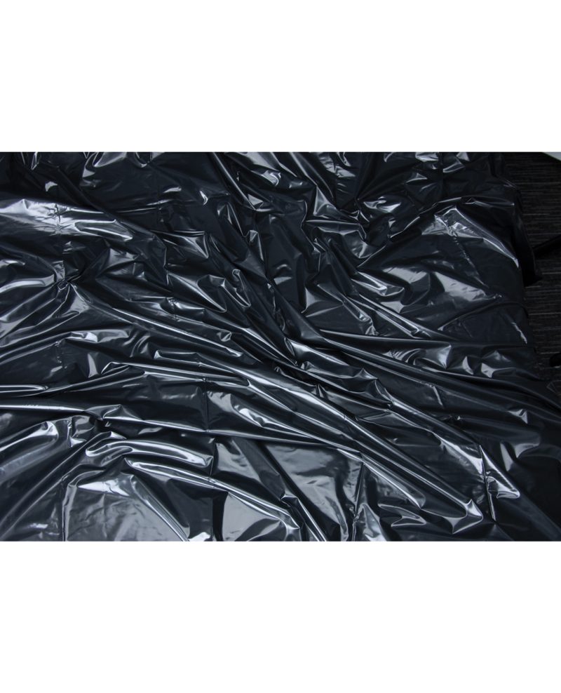 ELD-LF5302a Lux Fetish Vinyl Bed Sheet - Black