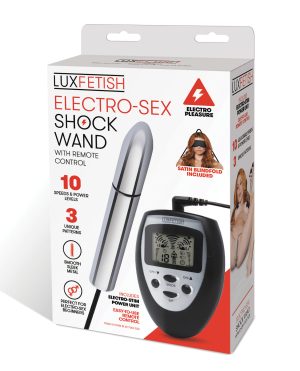 Lux Fetish Electro Sex Shock Wand w/Remote by Lux Fetish product image