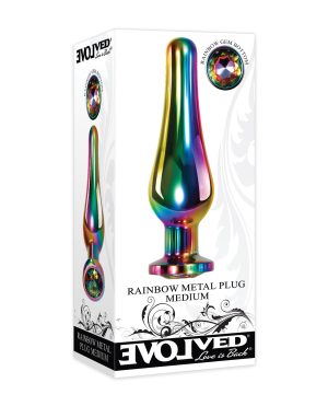 Evolved Rainbow Metal Plug – Medium by Evolved product image