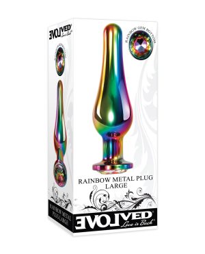 Evolved Rainbow Metal Plug – Large by Evolved product image