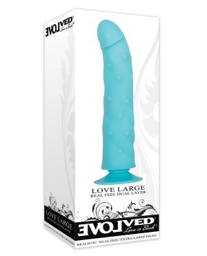 Evolved Love Large Dildo – Blue by Evolved product image