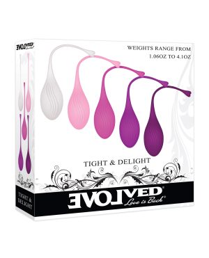 Evolved Tight & Delight 5 pc Weighted Kegel Ball Set – Assorted Colors by Evolved product image