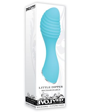 Evolved Little Dipper Rechargeable Mini Vibe – Blue by Evolved product image