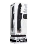 EN-RS-1171 Evolved Heat Up & Chill G-Spot Rabbit – Black by Evolved product image