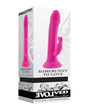 Evolved Somebunny To Love Vibrating Rabbit – Pink by Evolved product image