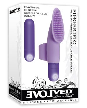 Evolved Fingerific Rechargeable Bullet – Purple by Fingerific product image