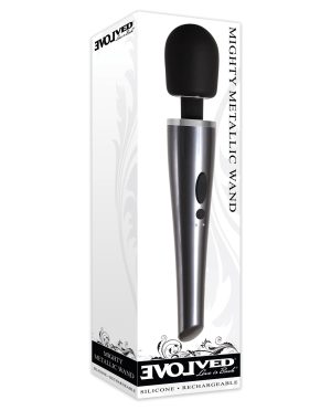 Evolved Mighty Metallic Wand – Gray/Black by Evolved product image