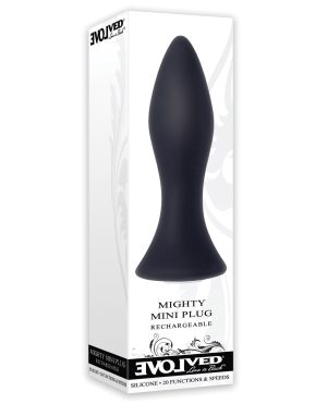 Evolved Mini Butt Plug – Black by Evolved product image