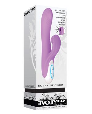Evolved Super Sucker Dual Stim – Pink by Evolved product image