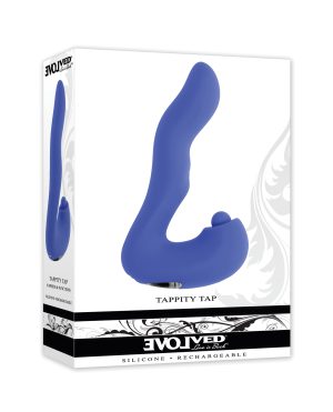 Evolved Tappity Tap Vibrator – Blue by Evolved product image