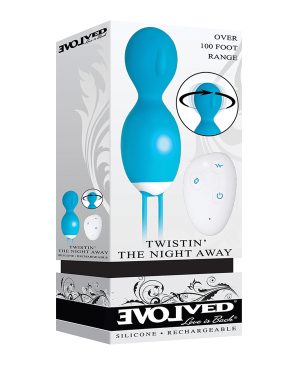 Evolved Twistin The Night Away Kegel Rechargeable – Blue by Evolved product image