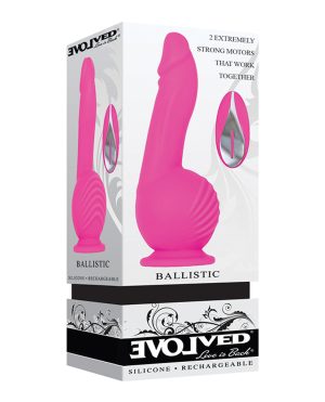 Evolved Ballistic Dildo – Pink by Evolved product image