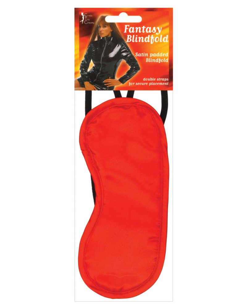 Erotic Toy Company Satin Fantasy Blindfold – Red by Erotic Toy Company product image