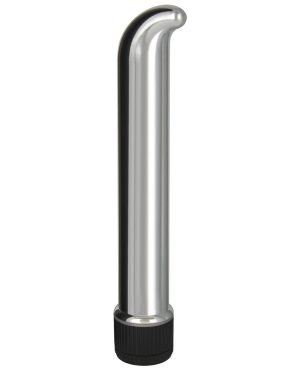 Erotic Toy Company Chrome Classics 7″ G Spot Vibe – Silver by Erotic Toy Company product image