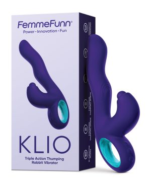Femme Funn Klio Triple Action Rabbit – Dark Purple by Femme Funn product image