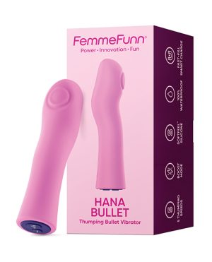 Femme Funn Hana Fingerlike Thumping Bullet – Pink by Femme Funn product image