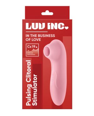 Luv Inc. Pulsing Clitoral Stimulator – Light Pink by Luv Inc. product image