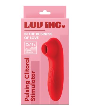 Luv Inc. Pulsing Clitoral Stimulator – Red by Luv Inc. product image