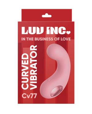 Luv Inc. Curved Vibrator – Light Pink by Luv Inc. product image