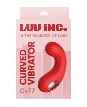Luv Inc. Curved Vibrator – Red by Luv Inc. product image
