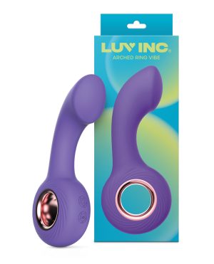 Luv Inc. Arched Ring Vibrator – Purple by Luv Inc. product image