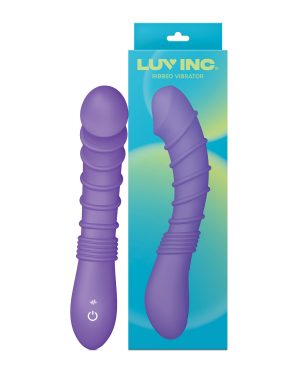 Luv Inc. Ribbed G-Spot Vibrator – Purple by Luv Inc. product image
