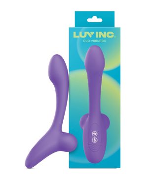 Luv Inc. Poseable Duo Vibrator – Purple by Luv Inc. product image
