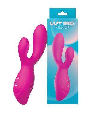 Luv Inc. Come Hither Rocking Rabbit – Pink by Luv Inc. product image