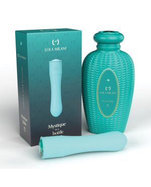 Lola Milani Mystique Bullet w/Emerald Bottle – Teal by Lola Milani product image