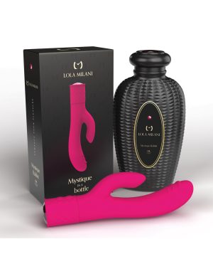 Lola Milani Mystique Rabbit w/Black Bottle – Fuchsia by Lola Milani product image