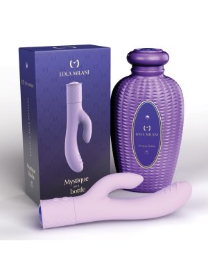 Lola Milani Mystique Rabbit w/Orchid Bottle – Lilac by Lola Milani product image