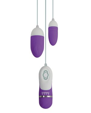 GigaLuv Dual Vibra Bullets – 10 Functions Purple by Gigaluv product image