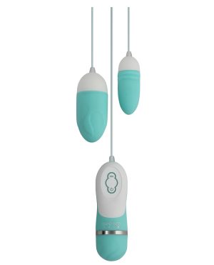 GigaLuv Dual Vibra Bullets – 10 Functions Tiffany Blue by Gigaluv product image