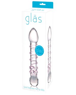 Glas Spiral Staircase Full Tip Glass Dildo by Glas product image