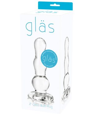 Glas 4″ Butt Plug – Clear by Glas product image