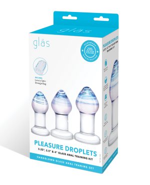 Glas Pleasure Droplets Anal Training Kit by Glas product image