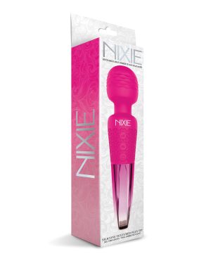 Nixie Rechargeable Wand Massager – Pink Ombre Metallic by Nixie product image