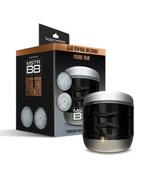 MSTR B8 Double Play Clear-View Dual Ended Stroker by MSTR B8 product image