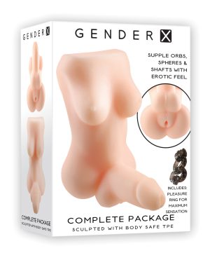 Gender X Complete Package Multi Function Stroker – Light by Gender X product image