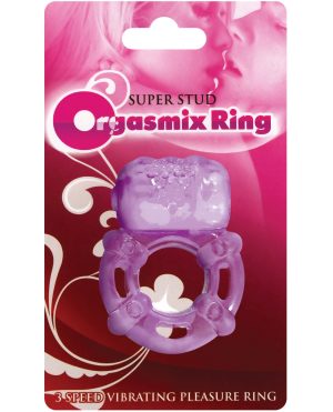 Super Stud Orgasmix Ring Pleasure Ring 3 Speed – Purple by Orgasmix product image