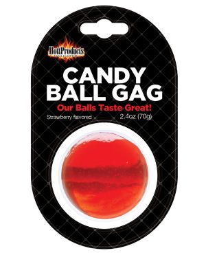 Candy Ball Gag – Strawberry by Hott Products product image
