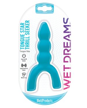 Wet Dreams Tongue Star Thrill Seeker Vibe – Blue by Wet Dreams product image