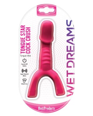 Wet Dreams Tongue Star Cock Crush Vibe – Pink by Wet Dreams product image