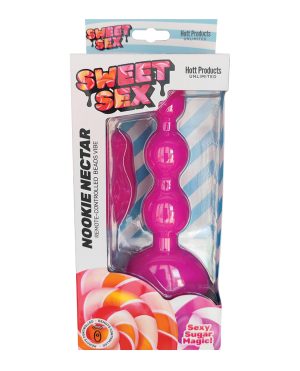 Sweet Sex Nookie Nectar Beads Vibe w/Remote – Magenta by Sweet Sex product image