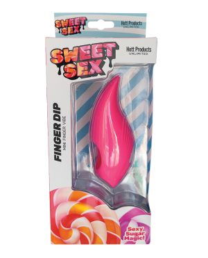 Sweet Sex Finger Dip Mini Finger Vibe – Magenta by Sweet Sex product image