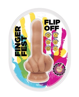 Finger Fest Flip Off Dildo – Flesh by Finger Fest product image