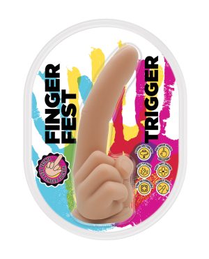 Finger Fest Trigger Dildo – Flesh by Finger Fest product image